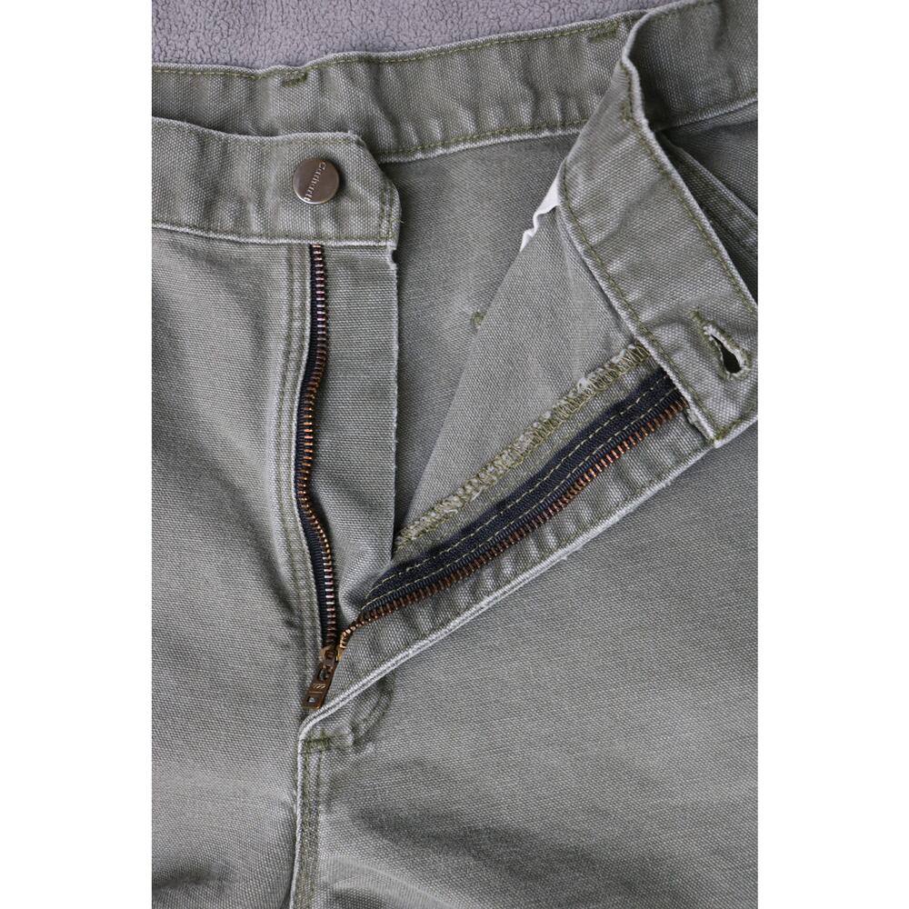 CARHARTT B11 Pants Mens 36x30 Moss Green Washed Duck Carpenter Loose Original - Picture 11 of 15